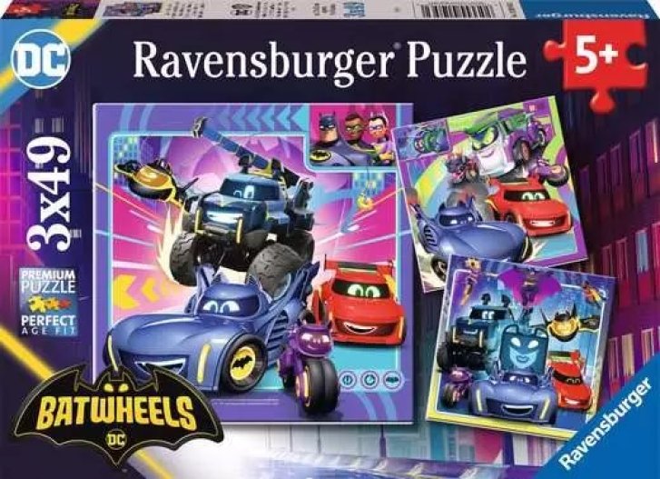 Puzzle 3x49 - Netopierie kolesá