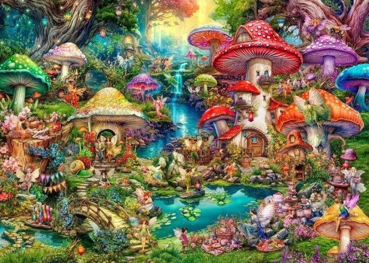 Puzzle 1000 – Hubová dedinka