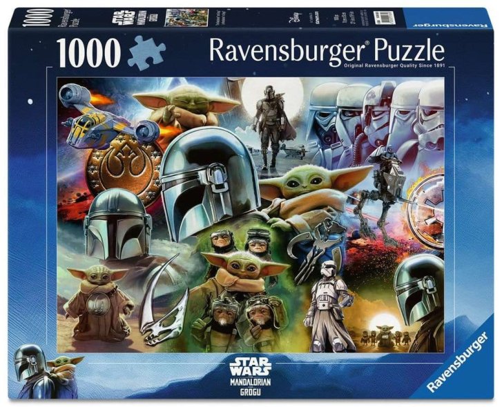 Puzzle 1000 - SW Mandalorian a Grogu