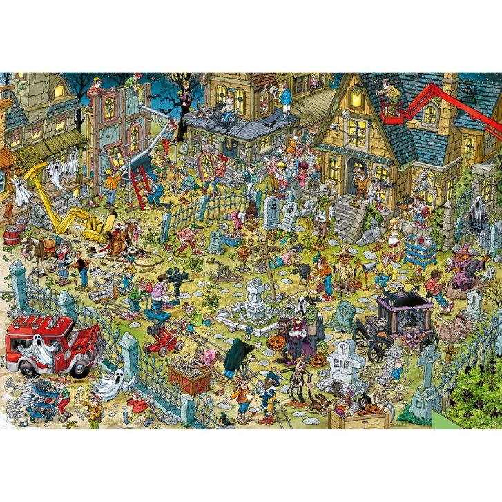 Puzzle 1000 - Mesto duchov