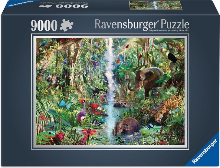Puzzle 9000 - Zvieratá v džungli