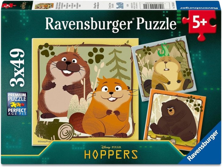 Puzzle 3x49 - Skokani