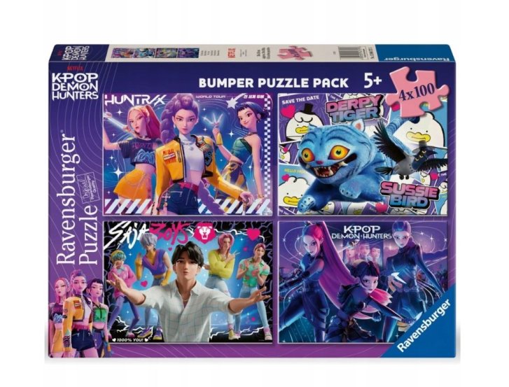 Puzzle 4x100 – K-Pop Demon Hunters