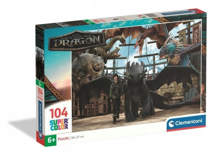 Puzzle 104 –  Ako vycvičiť draka