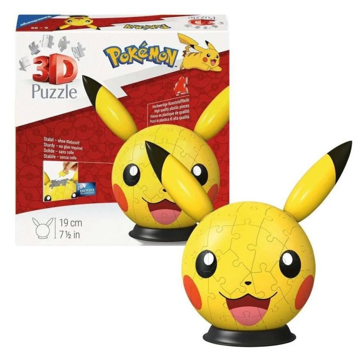 3D Puzzle - Pokémon Pikachu
