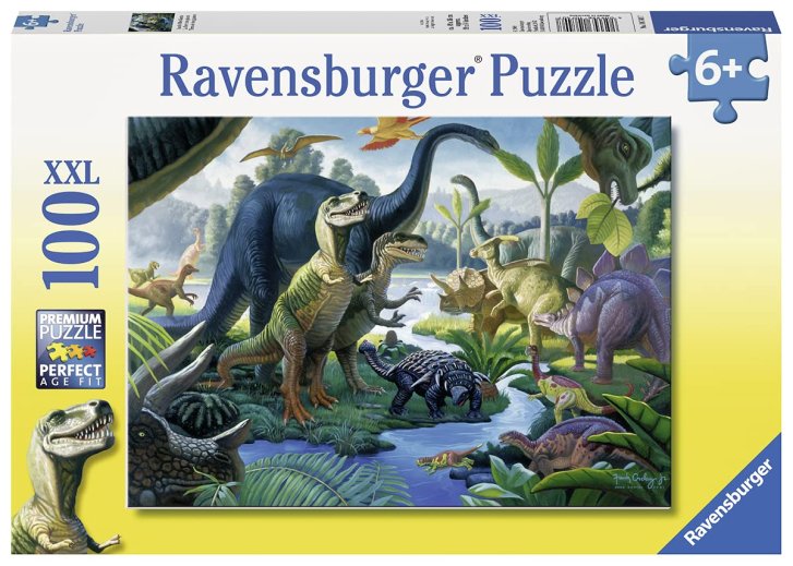 Puzzle 100 XXL – Krajina obrov