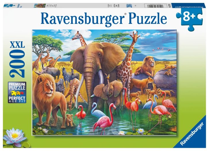 Puzzle 200 XXL – Zvieratá v Afrike