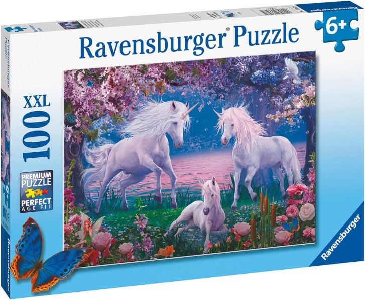 Puzzle 100 XXL – Jednorožce