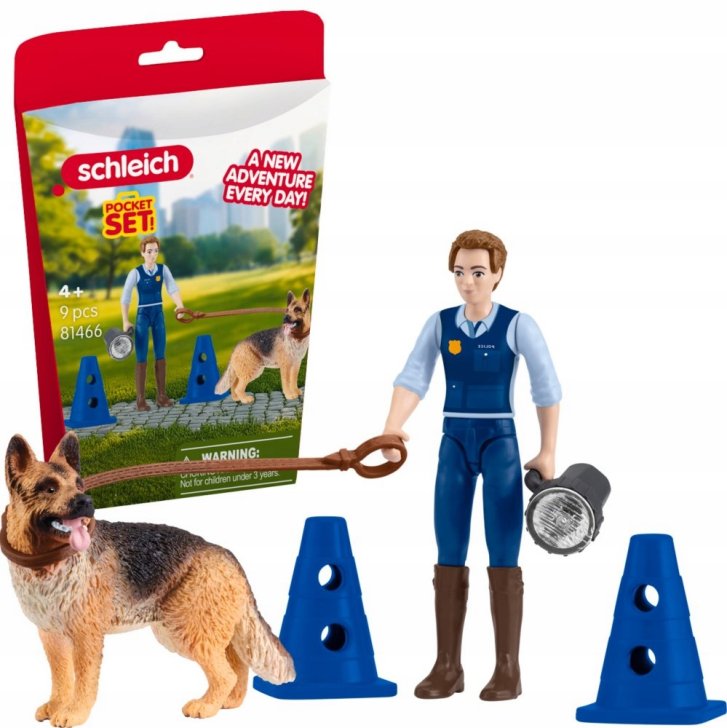 Schleich - Policajný zásah 81466