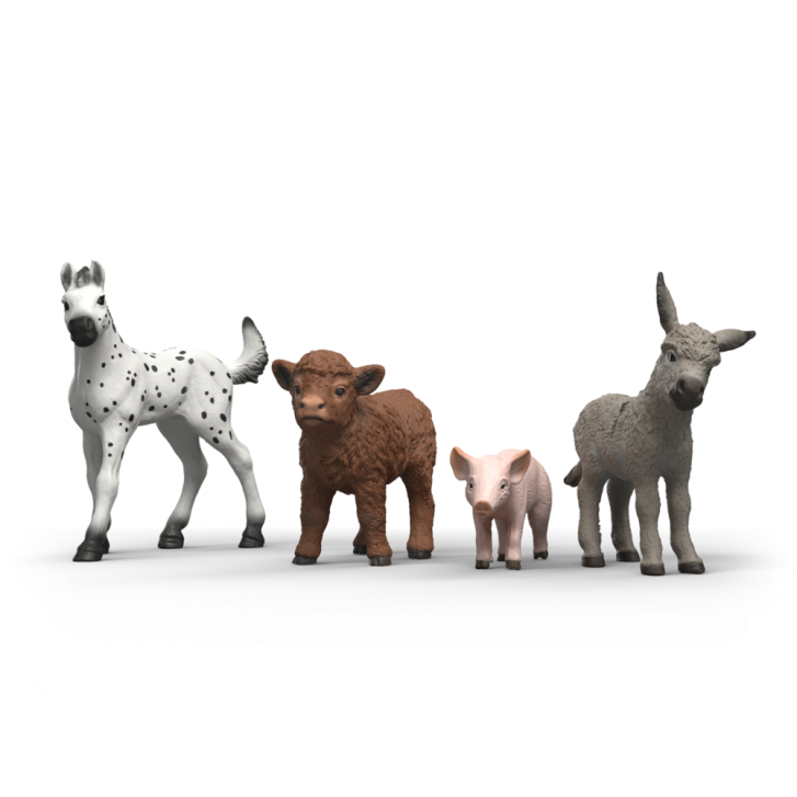 Schleich - Mláďatá z farmy 42740