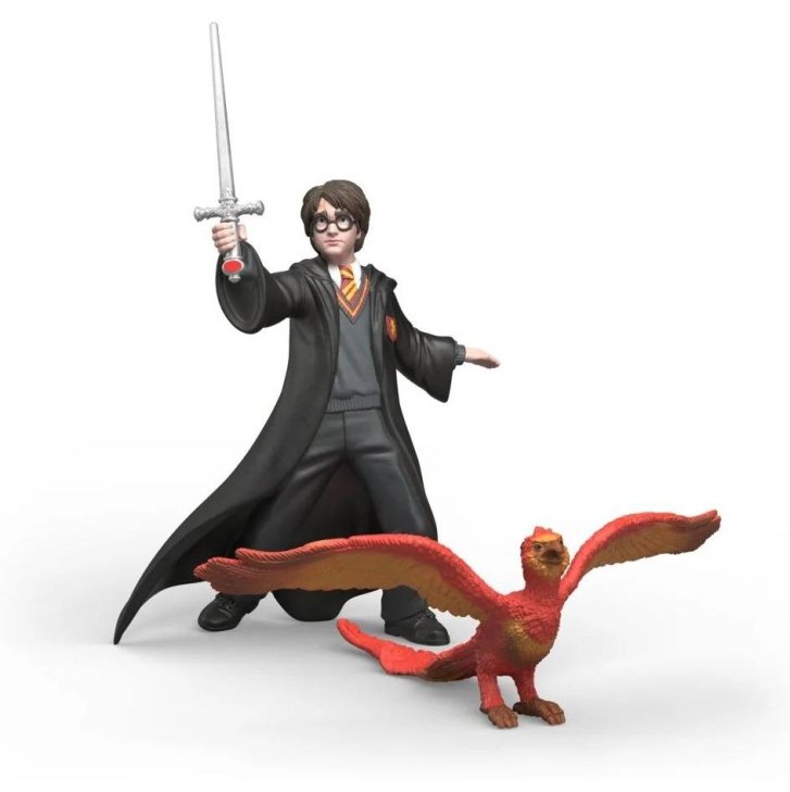 Schleich - Harry a Fawkes s mečom 14994