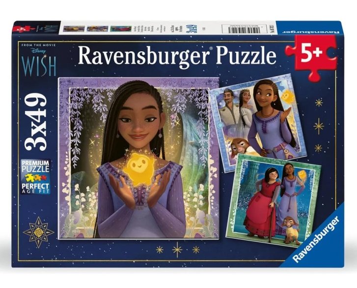 Puzzle 3x49 - Disney Prianie