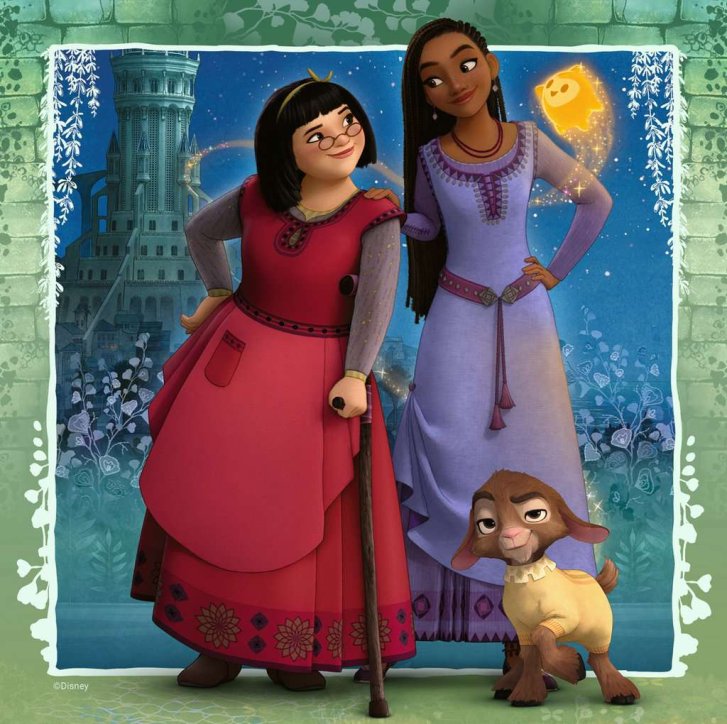 Puzzle 3x49 - Disney Prianie