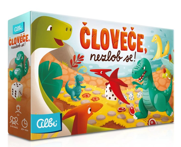 Človeče, nehnevaj sa! – Dinosaury