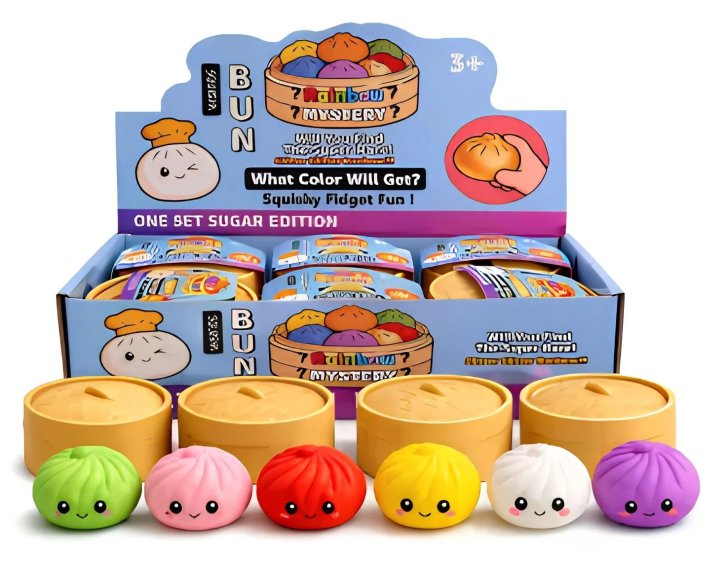 Squishy - Antistresová mini knedlička