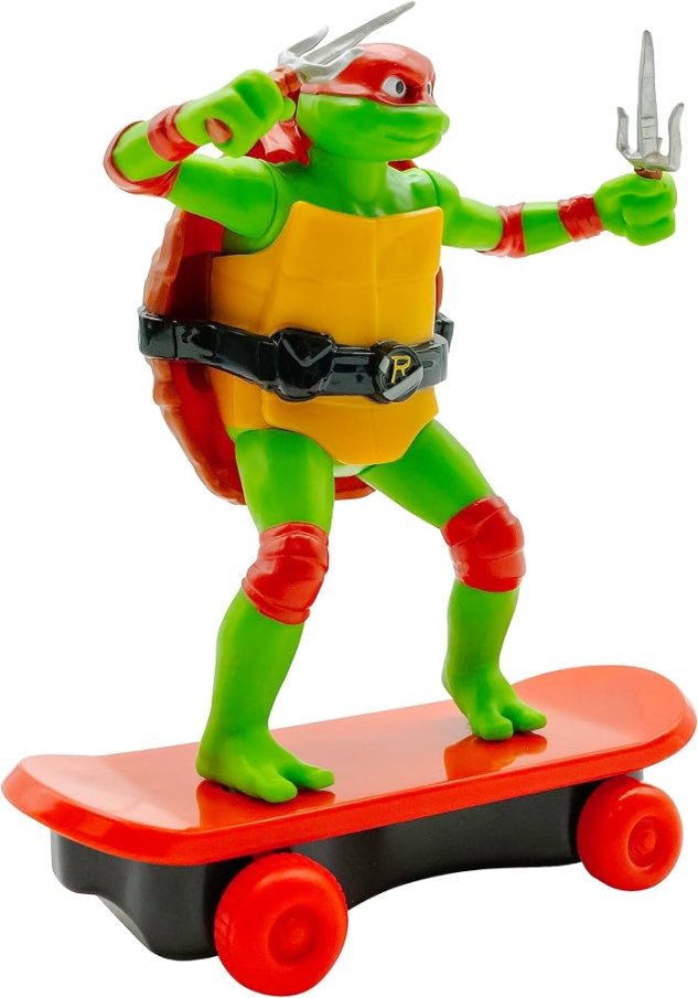 Ninja Turtles - Raph so skateboardom