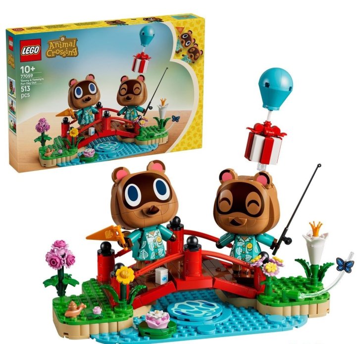 77059 Lego Animal Crossing - Zábavný deň Timmy a Tommy