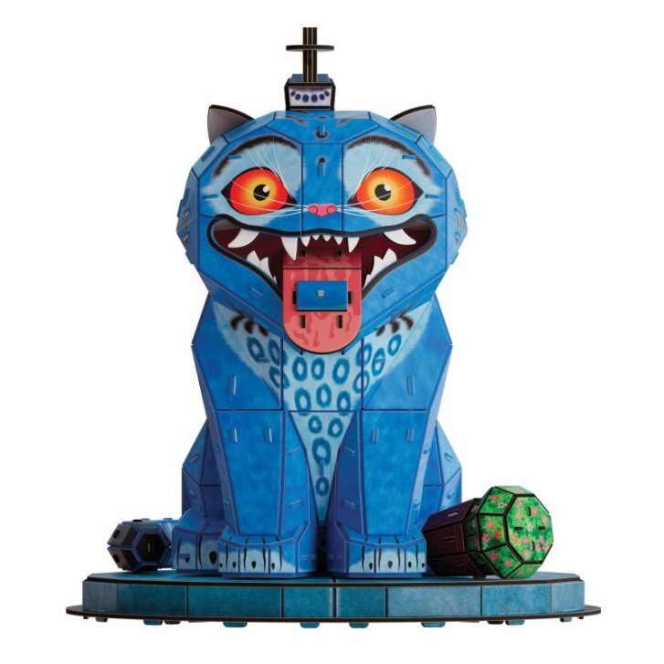 3D Puzzle KPop Demon Hunters - Tiger Derpy a vták Sussie