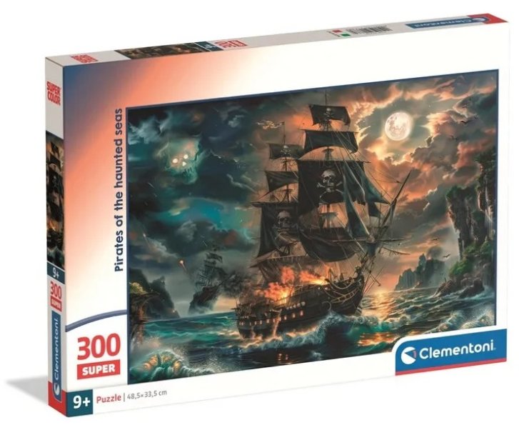 Puzzle 300 –  Piráti z prekliatych morí