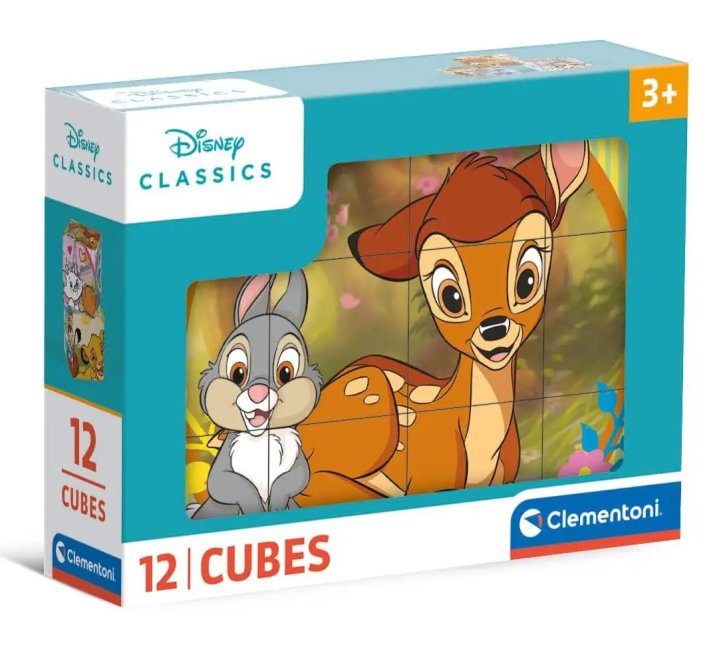 Disney - Obrázkové kocky 12 ks