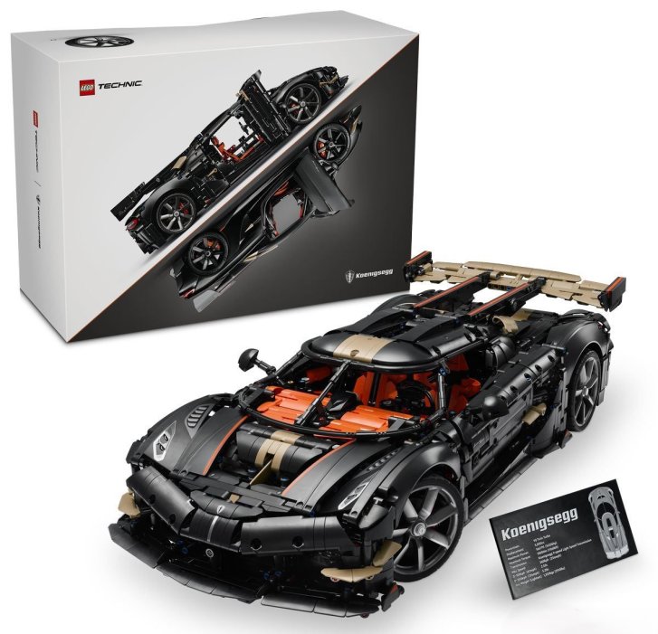 42232 Lego Technic - Megacar Koenigsegg Sadair's Spear