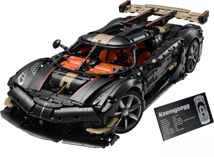 42232 Lego Technic - Megacar Koenigsegg Sadair's Spear