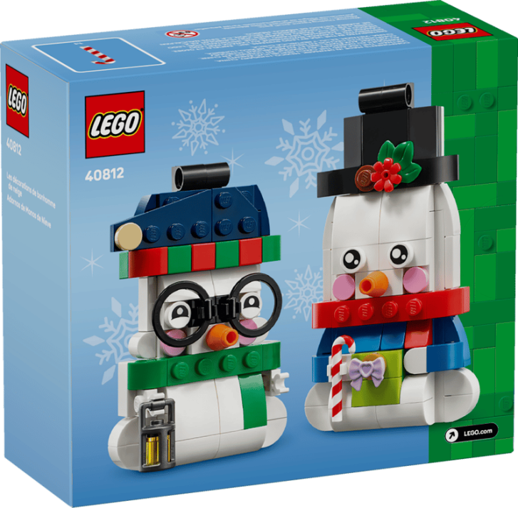 40812 Lego - Ozdobní snehuliaci