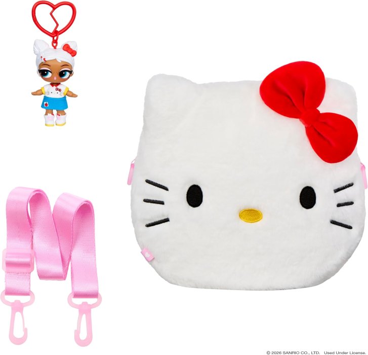 L.O.L. Surprise! – Plyšová taška Hello Kitty a priatelia