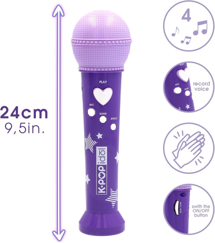 K-Pop Idol - Mikrofón