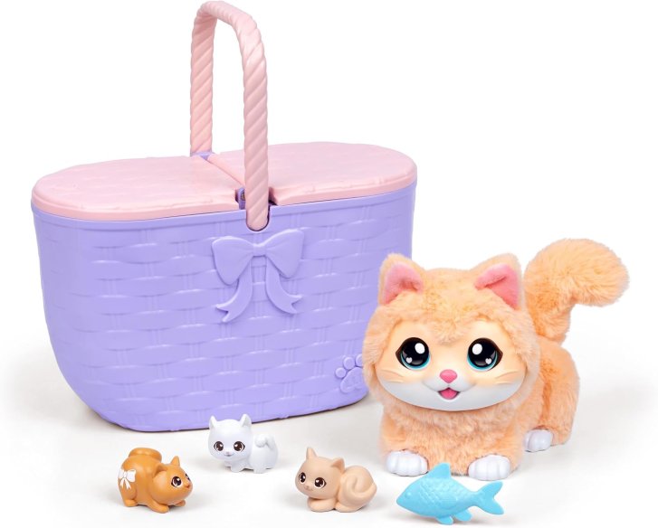 Little Live Pets – Mama mačka s mačiatkami