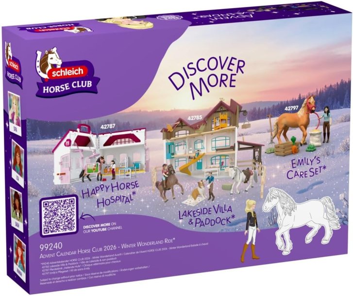 Schleich Horse Club – Adventný kalendár 99240