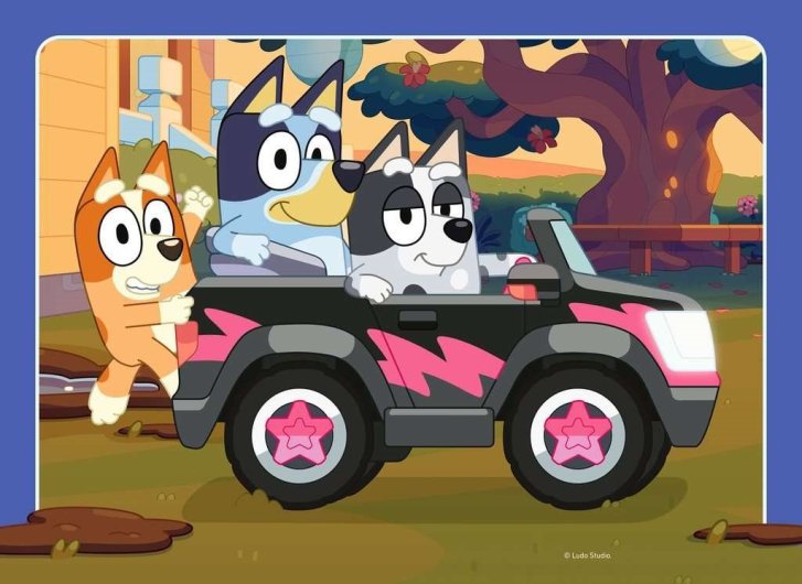 Puzzle 4x42 - Bluey
