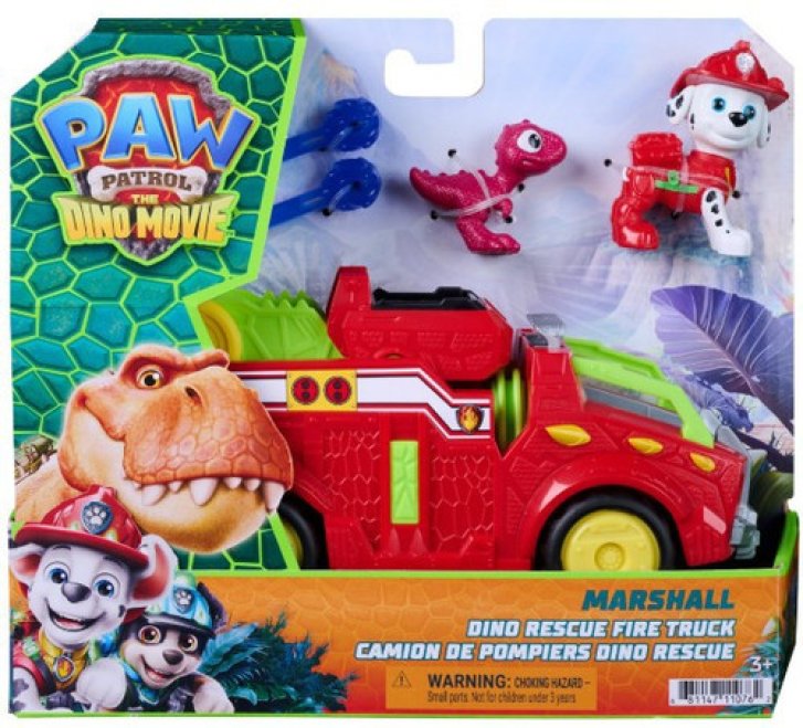 Paw Patrol Dino - Marshall s vozidlom