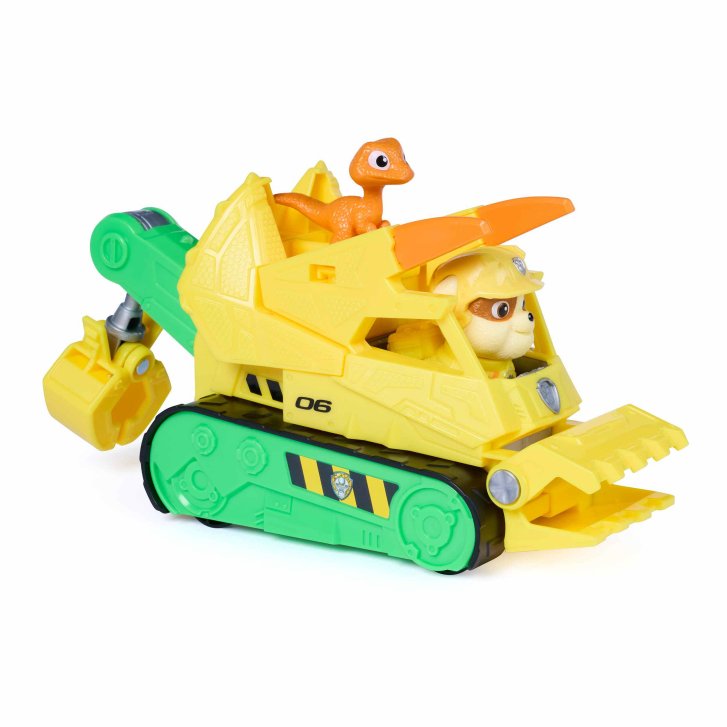 Paw Patrol Dino - Rubble s vozidlom