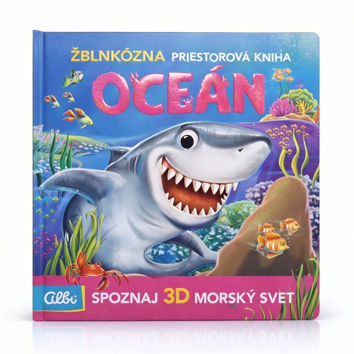 Priestorová 3D kniha - Oceán