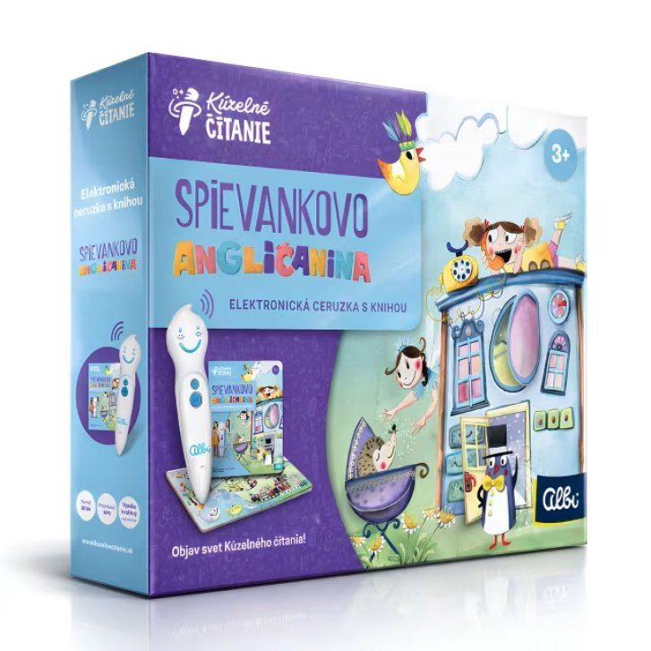 Kúzelné čítanie - Spievankovo: Angličanina s elektronickou ceruzkou Albi