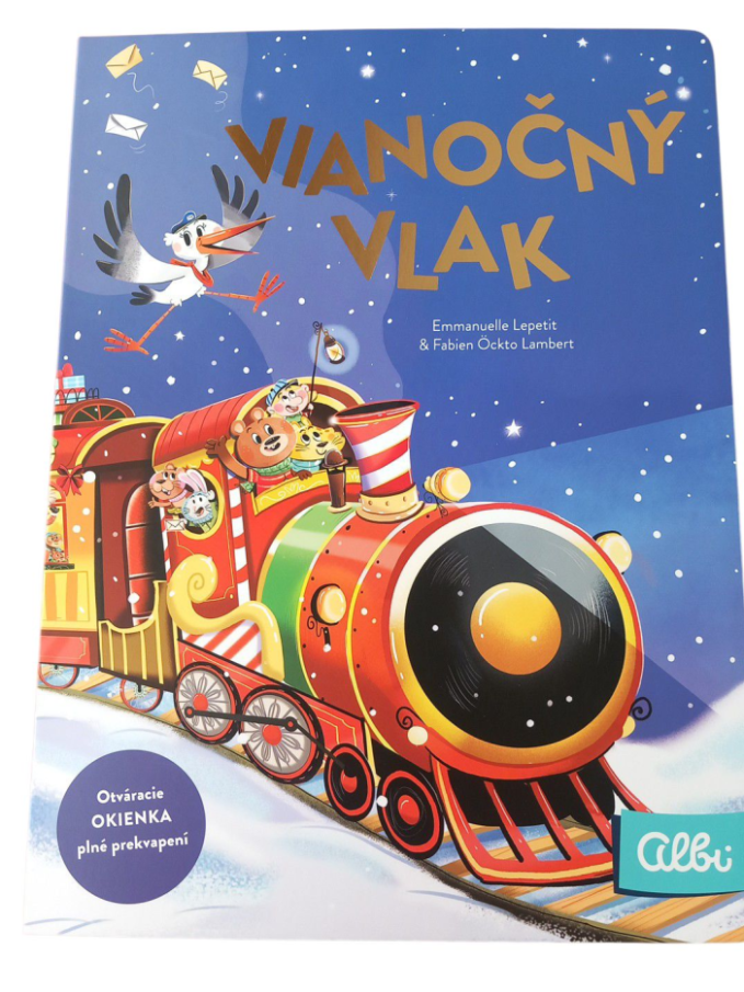 Albi - Kniha Vianočný vlak