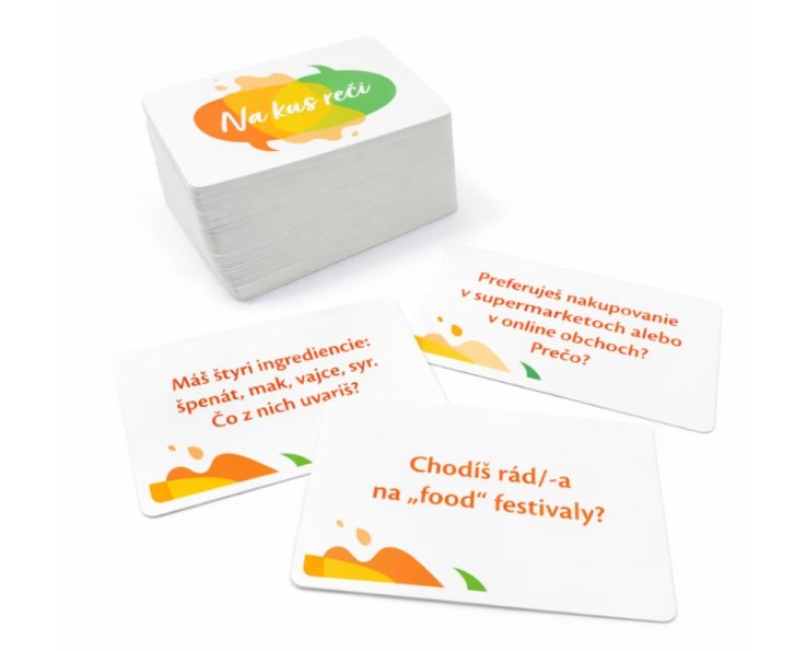 Hra - Na kus reči - Jedlo