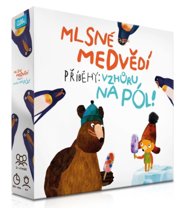 Hra - Maškrtné medvedie príbehy: Hor sa na pól!