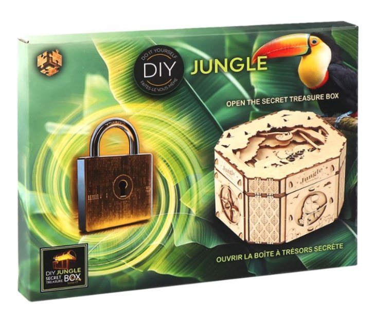 DIY hlavolamový box - Džungľa