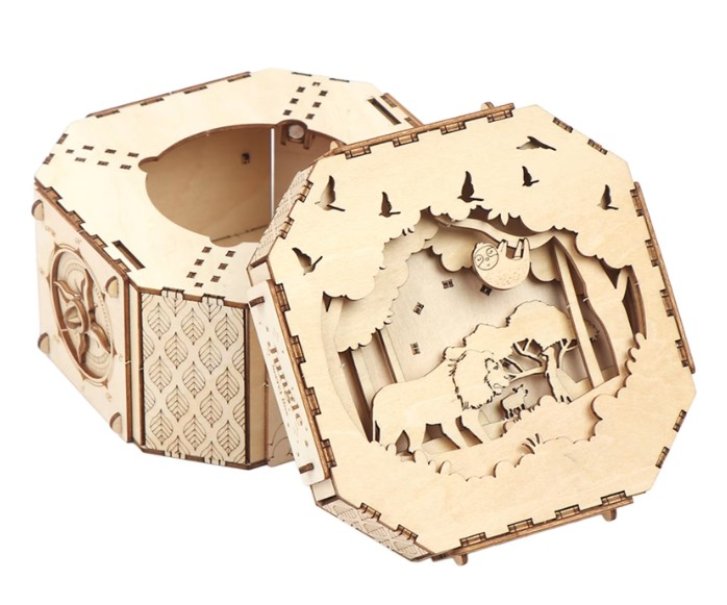 DIY hlavolamový box - Džungľa