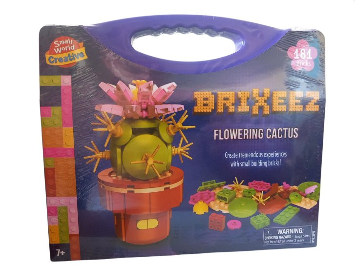 Stavebnica Brixeez - Kvitnúci kaktus