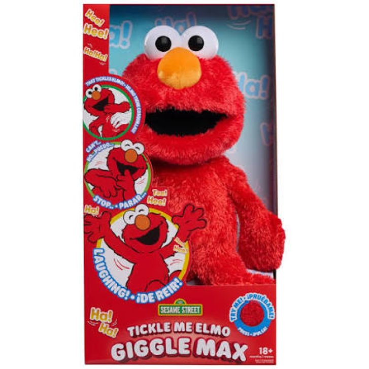 Šteklivý maxi Elmo