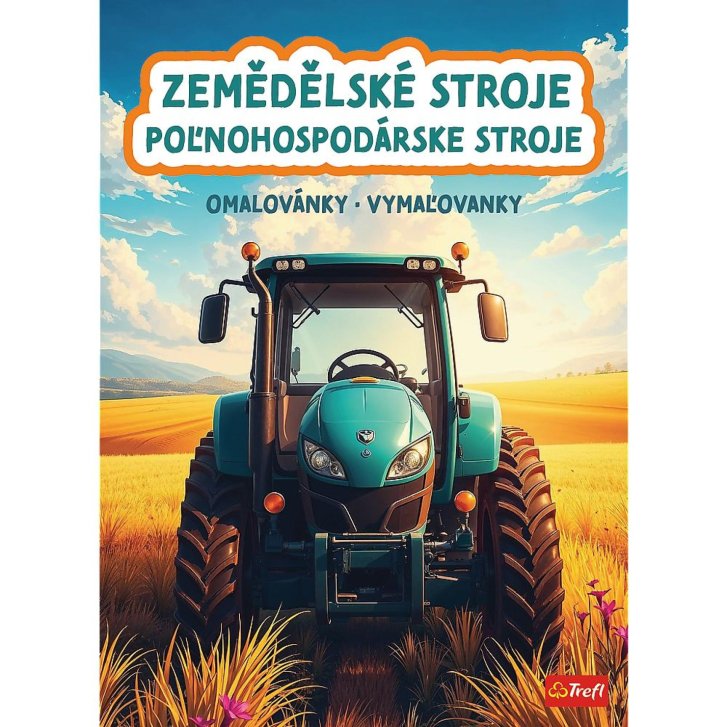 Maľovanky - Poľnohospodárske stroje