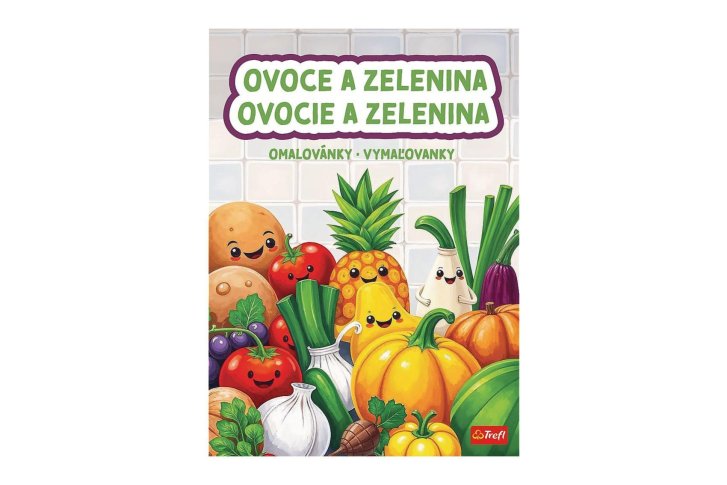 Maľovanky - Ovocie a zelenina