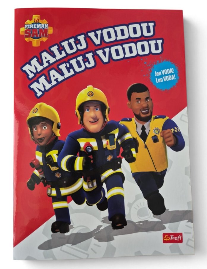 Požiarnik Sam - Maľovanie vodou