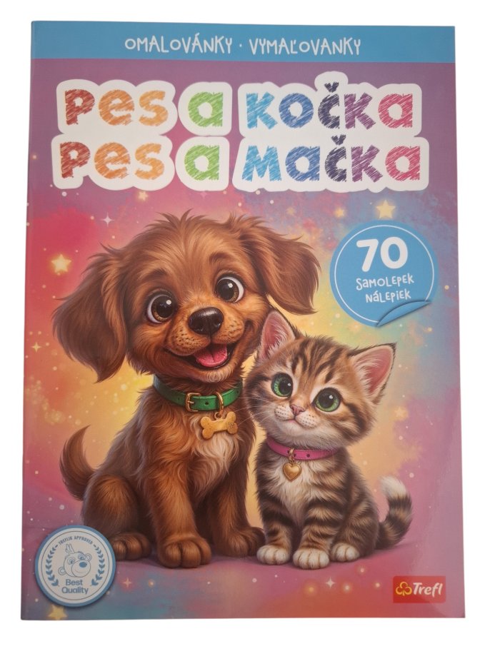 Maľovanky - Pes a mačka