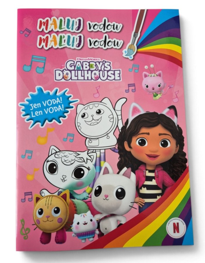 Gabby's Dollhouse - Maľovanie vodou