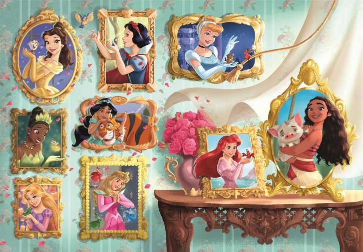 Puzzle 1000 – Disney Princezné