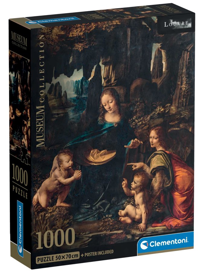 Puzzle 1000 - Madona v skalách